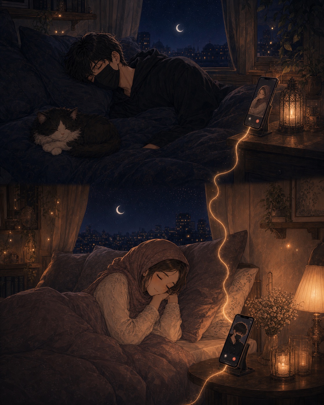 Goodnight Together, a memory of Mimi and Ghostie