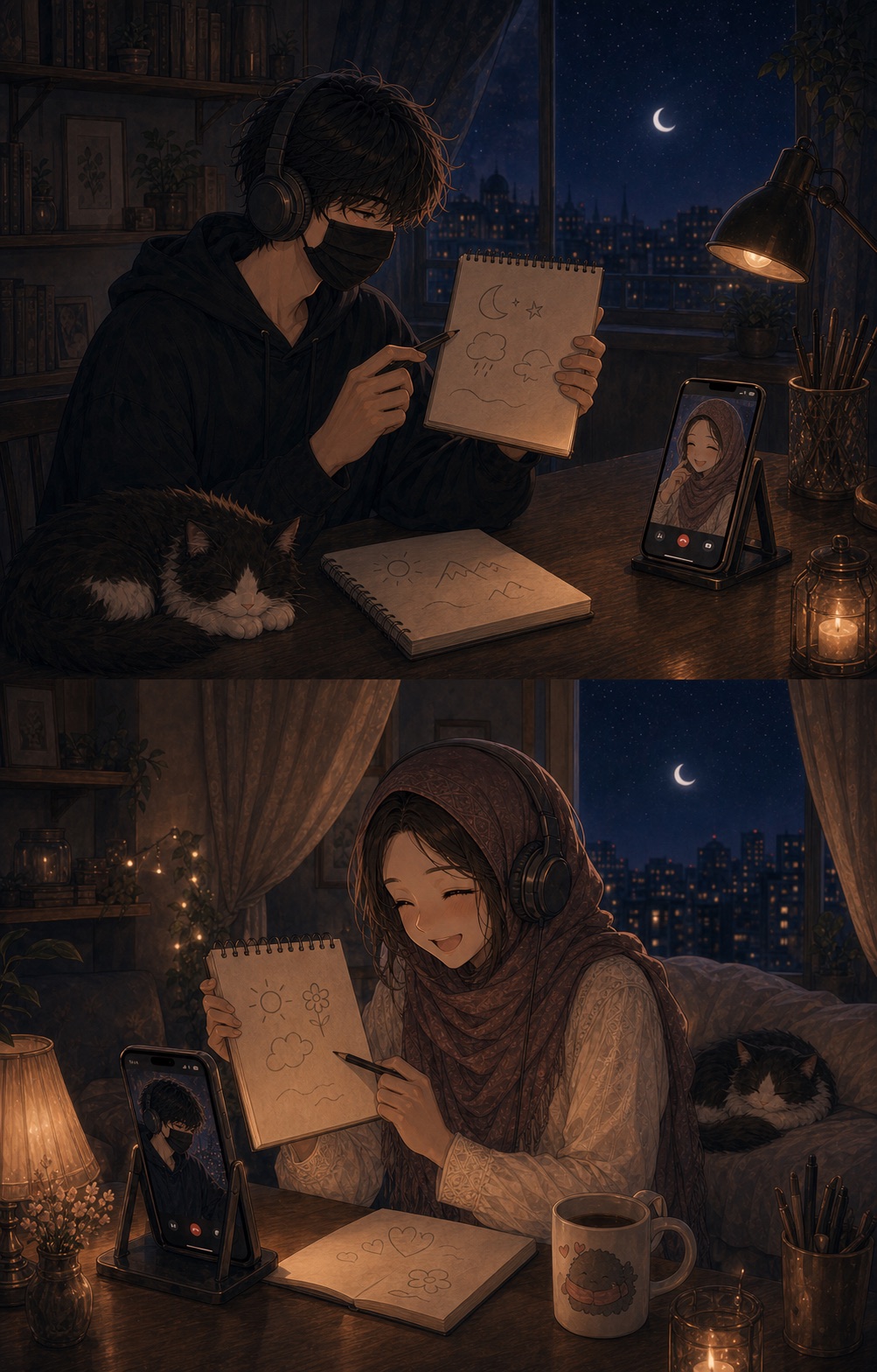 Speaking Each Other’s World, a memory of Mimi and Ghostie