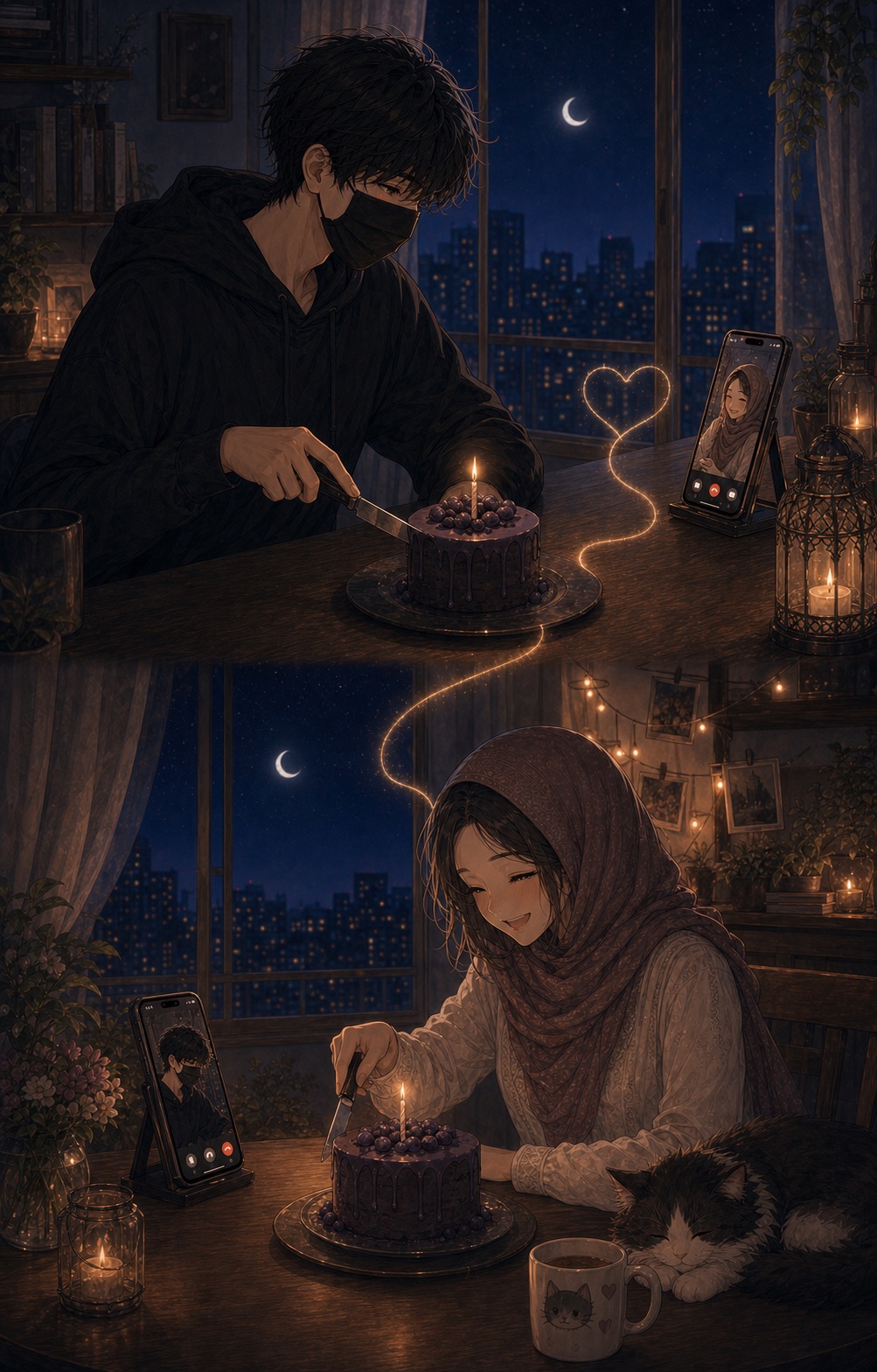 First Anniversary, a memory of Mimi and Ghostie